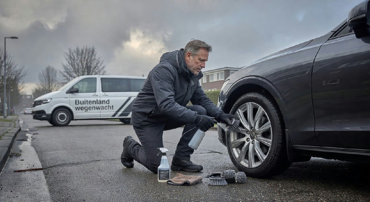 Velgen schoonmaken zonder krassen te maken