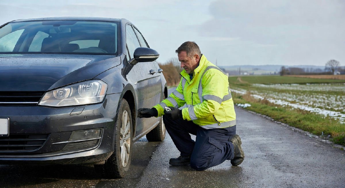 Wegenwacht nummer voor België bij autopech