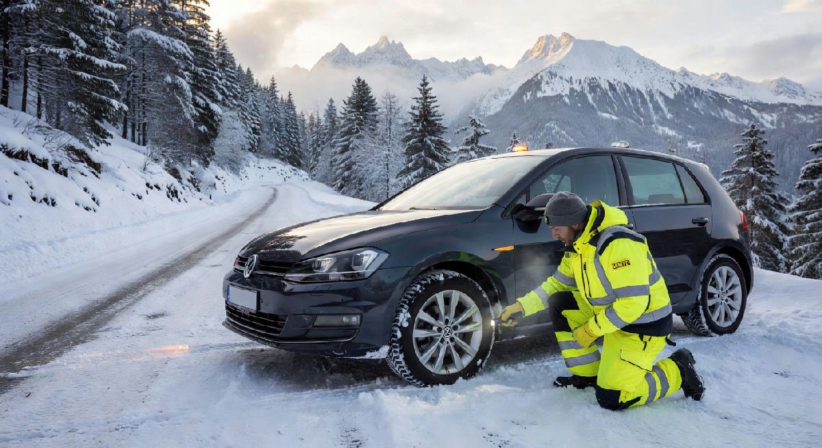 Winterpech in Oostenrijk: wegenwacht ervaring
